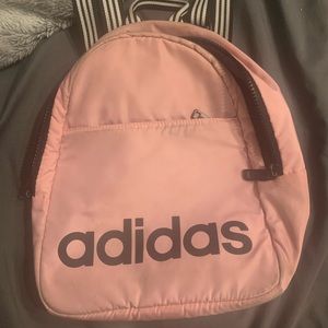 Pink adidas book bag